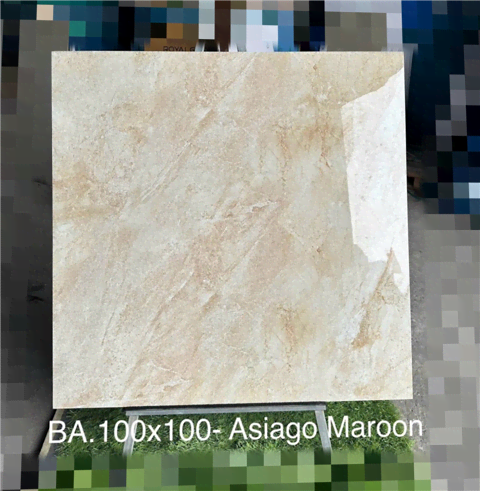 Gạch 1000×1000 Ấn Độ Asiago Maroon