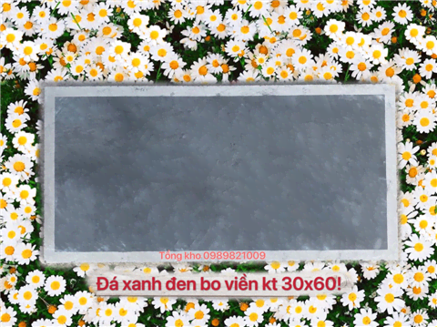 Ảnh Đá xanh đen Thanh Hoá kt 30x60