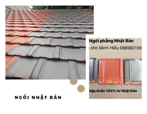 Ảnh Ngói Nhập khẩu Nhật Bản được ưu chuộng tại Việt Nam