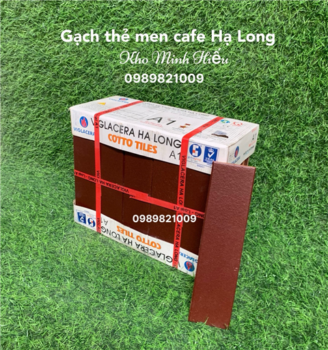 Ảnh Gạch thẻ cotto màu cafe