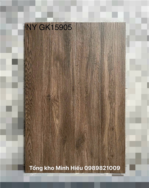 Gạch Viglacera thanh gỗ Kt 15*90 cm NYGK15905
