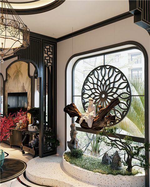 Ảnh Biệt thự Indochine đẹp như viên ngọc quý giữa lòng phố biển