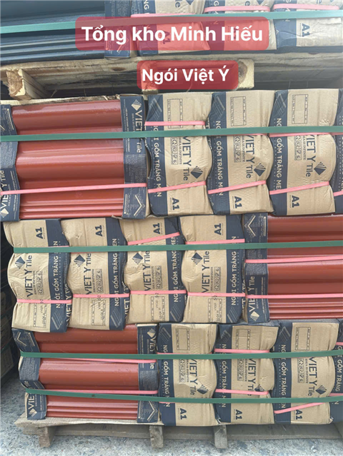  Ngói sóng cao cấp Việt Ý VYG01 màu đỏ 