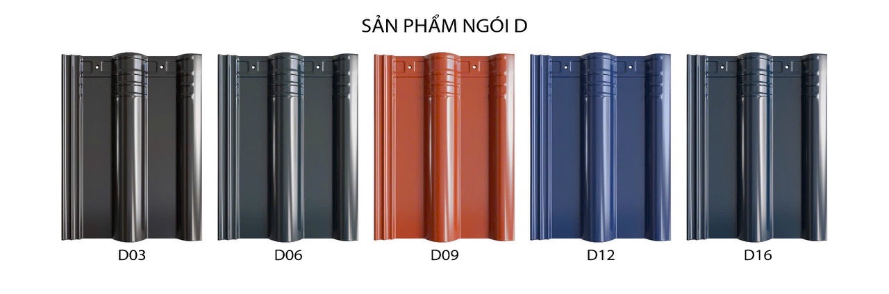 Ngói sóng tráng men “Diamond