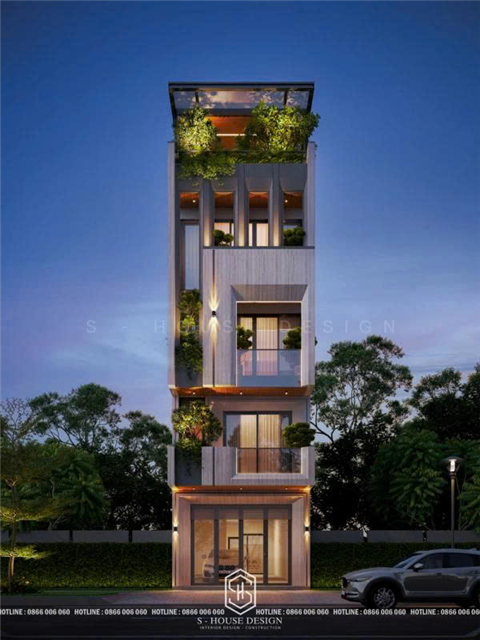 10 mẫu nhà phố hiện đại xu hướng 2026: Sống xanh giữa đô thị đông đúc