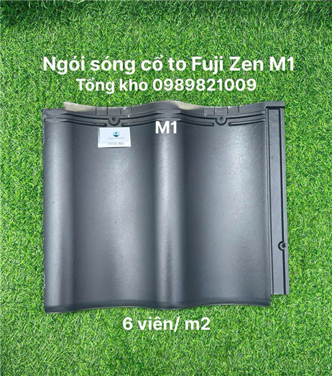  Ngói sóng cổ to Fujistar Roof M1