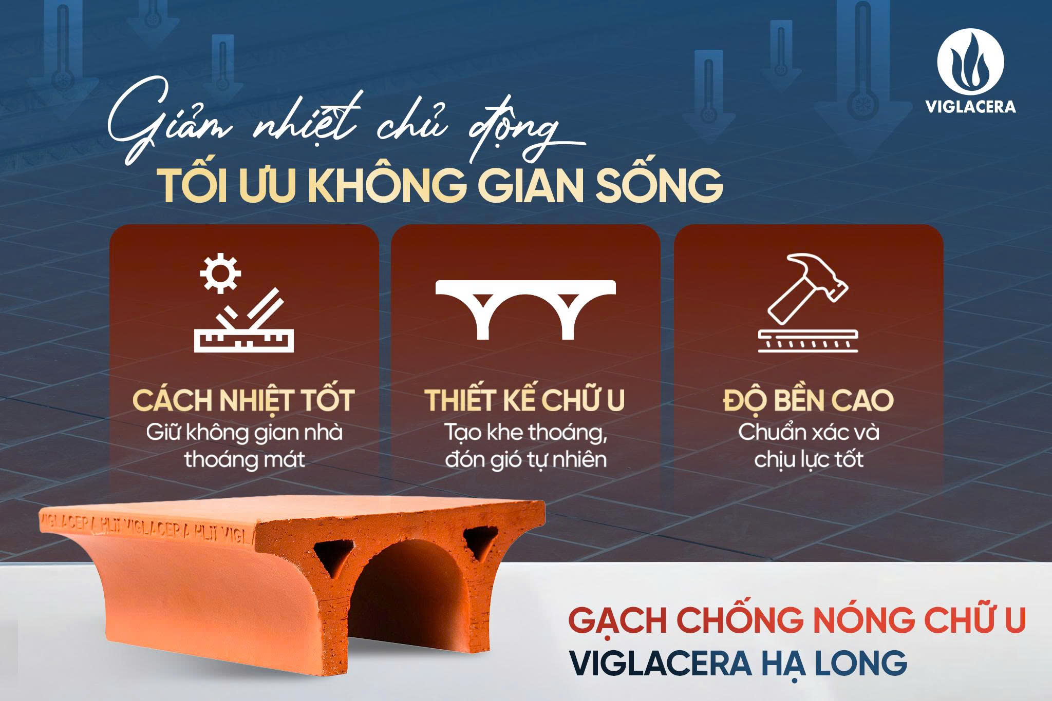 Vì sao gạch chữ U mang lại hiệu quả chống nóng vượt trội?