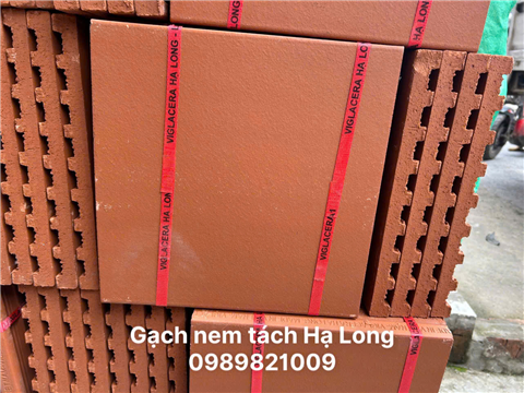 Gạch nem tách chống nóng kt 300x300 Viglacera Hạ Long